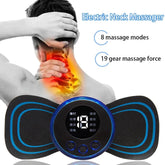 Wireless EMS Mini Body Massager – Portable Butterfly Massager for Pain Relief & Blood Circulation