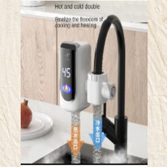 3000W Electric Water Heater Tap – Instant Hot Water Faucet | Tankless & Energy-Efficient Design (Random Color)